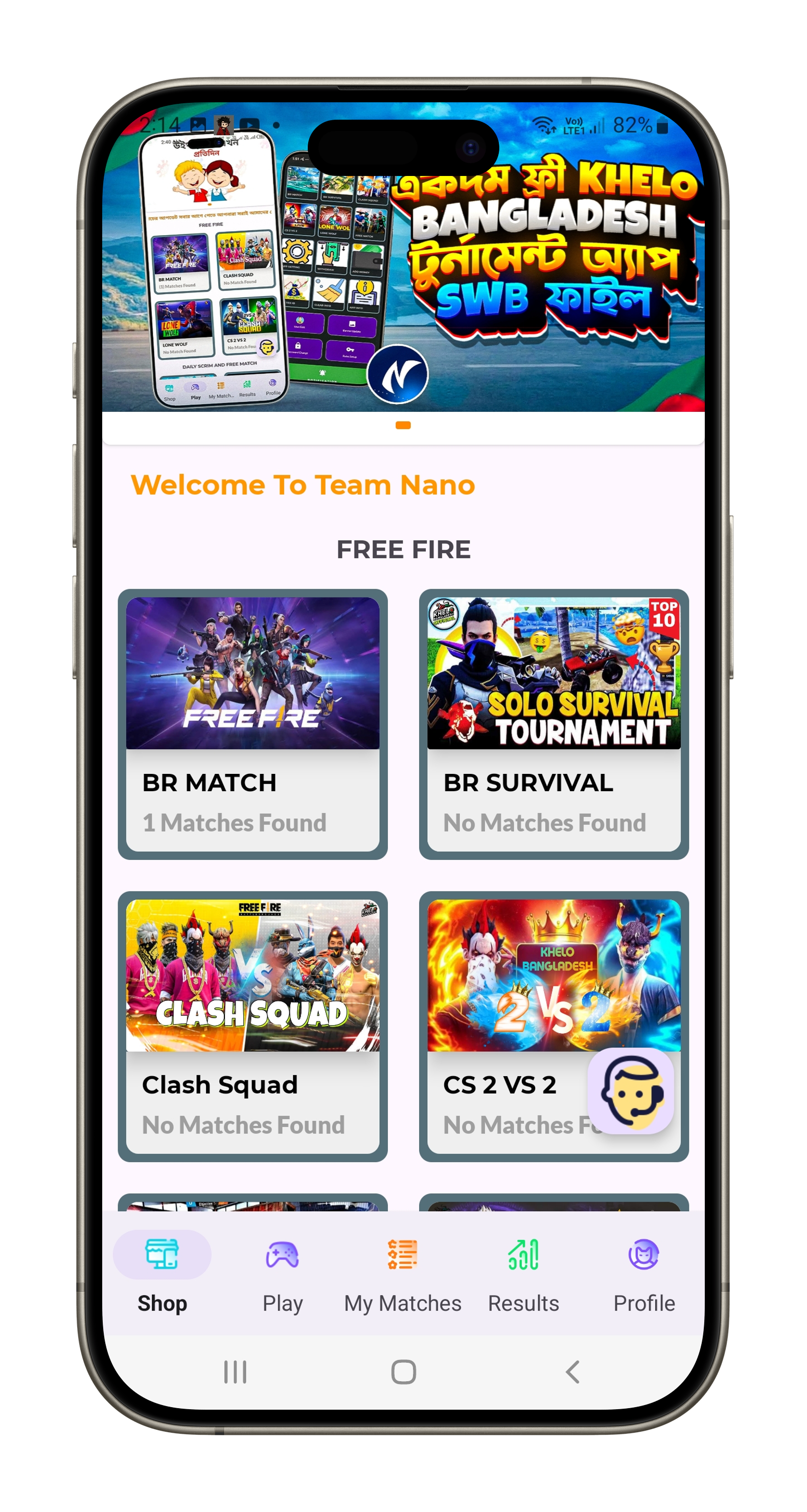 Rasel Pro Gamer App UI